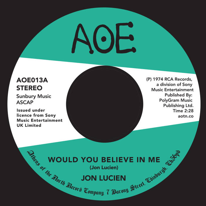 Jon Lucien - Would You Believe in Me : A Sunny Day