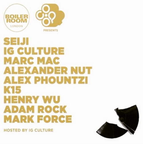 Boiler Room Co Op Session