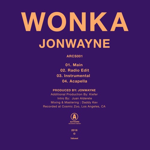 Jonwayne - Wonka