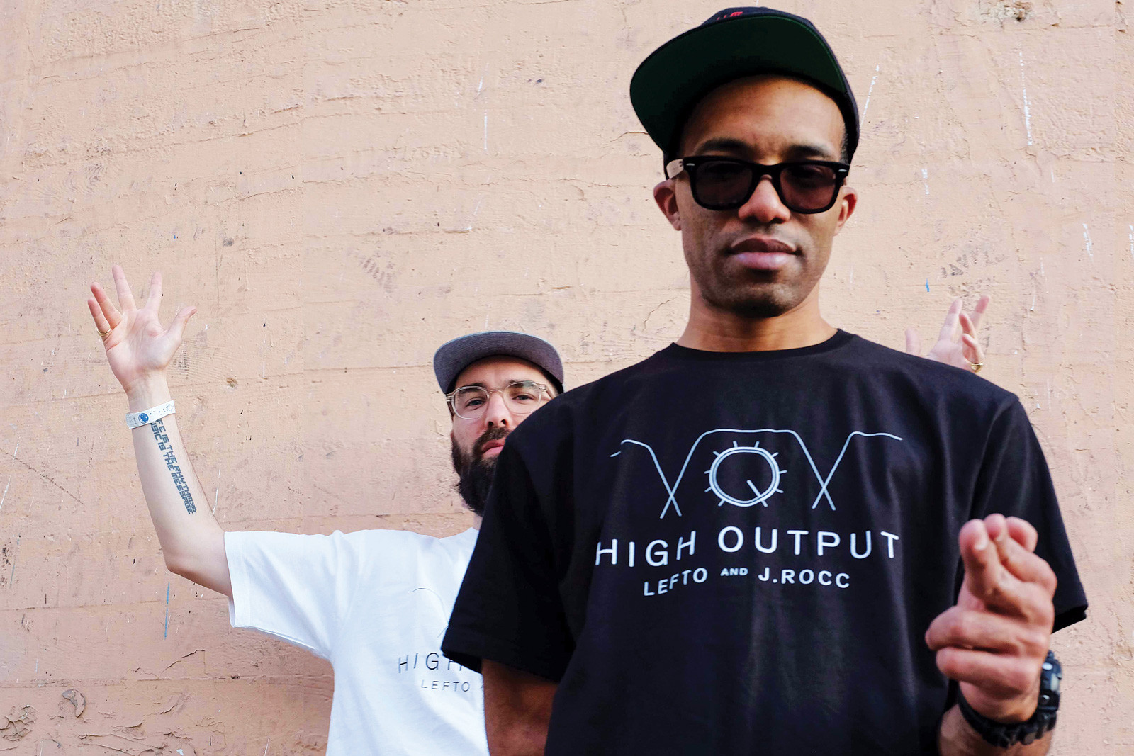 LEFTO & J.ROCC "HIGH OUTPUT" MIX CD, T-SHIRT & LIMITED EDITION 7-INCH 