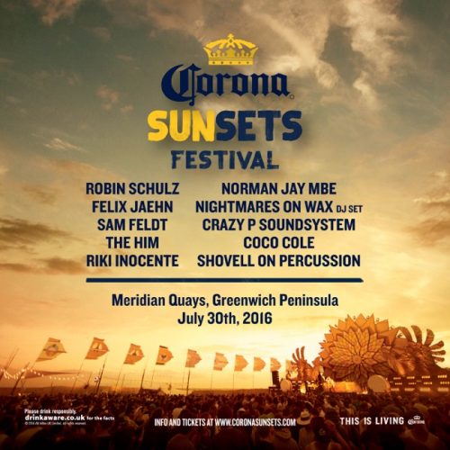 Corona SunSets London 30th July