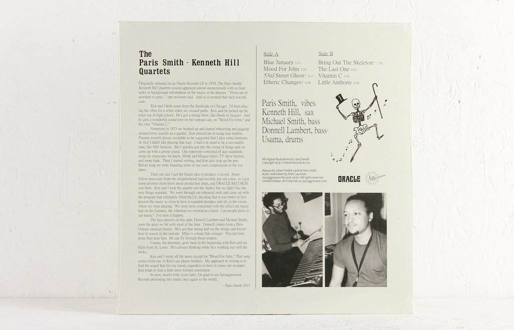 The Paris Smith Kenneth Hill QUARTETS