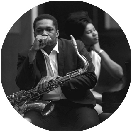 john coltrane with alice coltrane