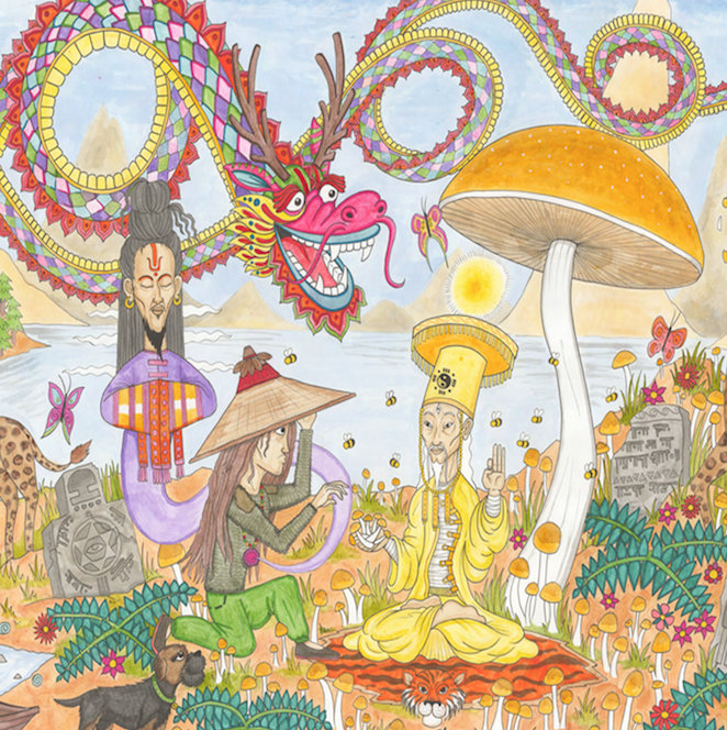 Superpeople Orchestra is Inkswel, Sean Deans & Misumami.