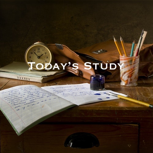 Playlist: Today's Study