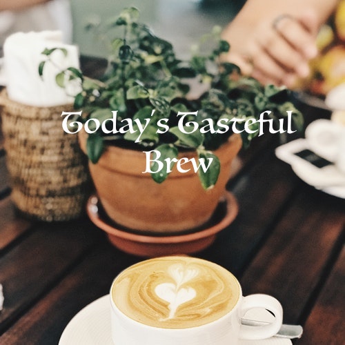 Today's Tasteful Brew