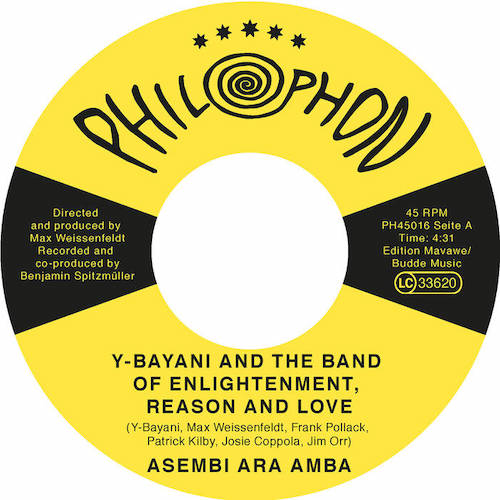 Y-Bayani And His Band of Enlightenment, Reason And Love share two-track 7"