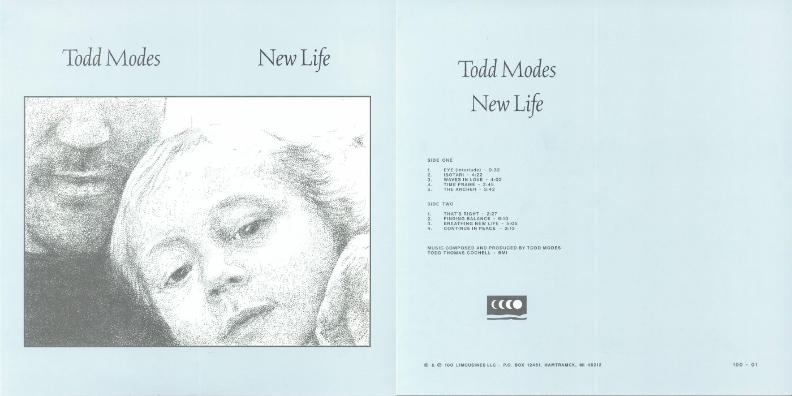 Todd Modes (Detroit DJ releasing music on Going Good, FIT Sound, Golf Channel, M1 Sessions) New Life is a deeply personal meditation on the cycles of life and time. 
