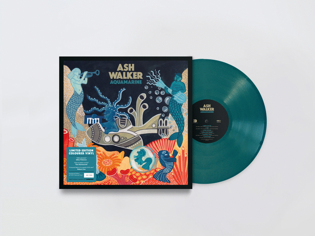 Ash Walker set to release new album Aquamarine.