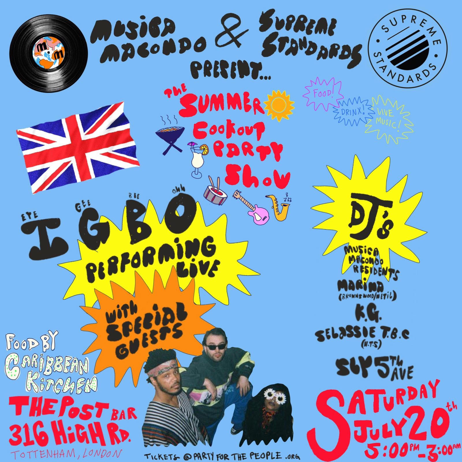 IGBO Cookout - London