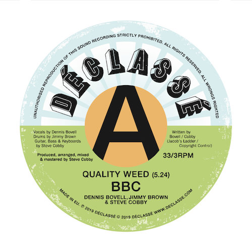 BBC – Bovell, Brown & Cobby – Quality Weed EP.