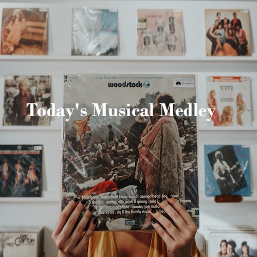 An eclectic playlist with lots of new goodies to feast on.