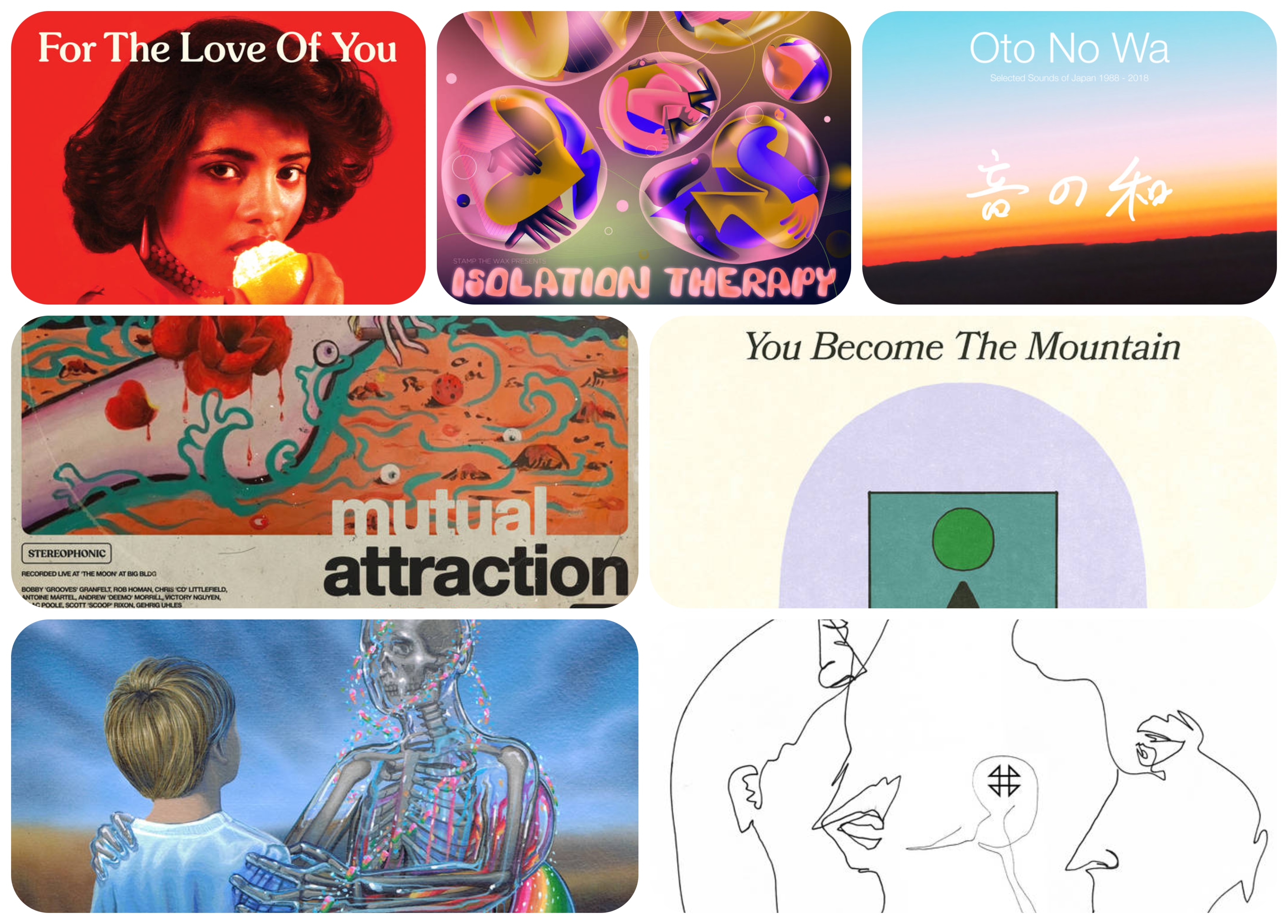 Each week we select new albums/releases, from across the musical soundscape, that require your attention.