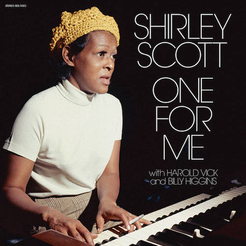 Shirley Scott 1975 LP One For Me set to be reissued.