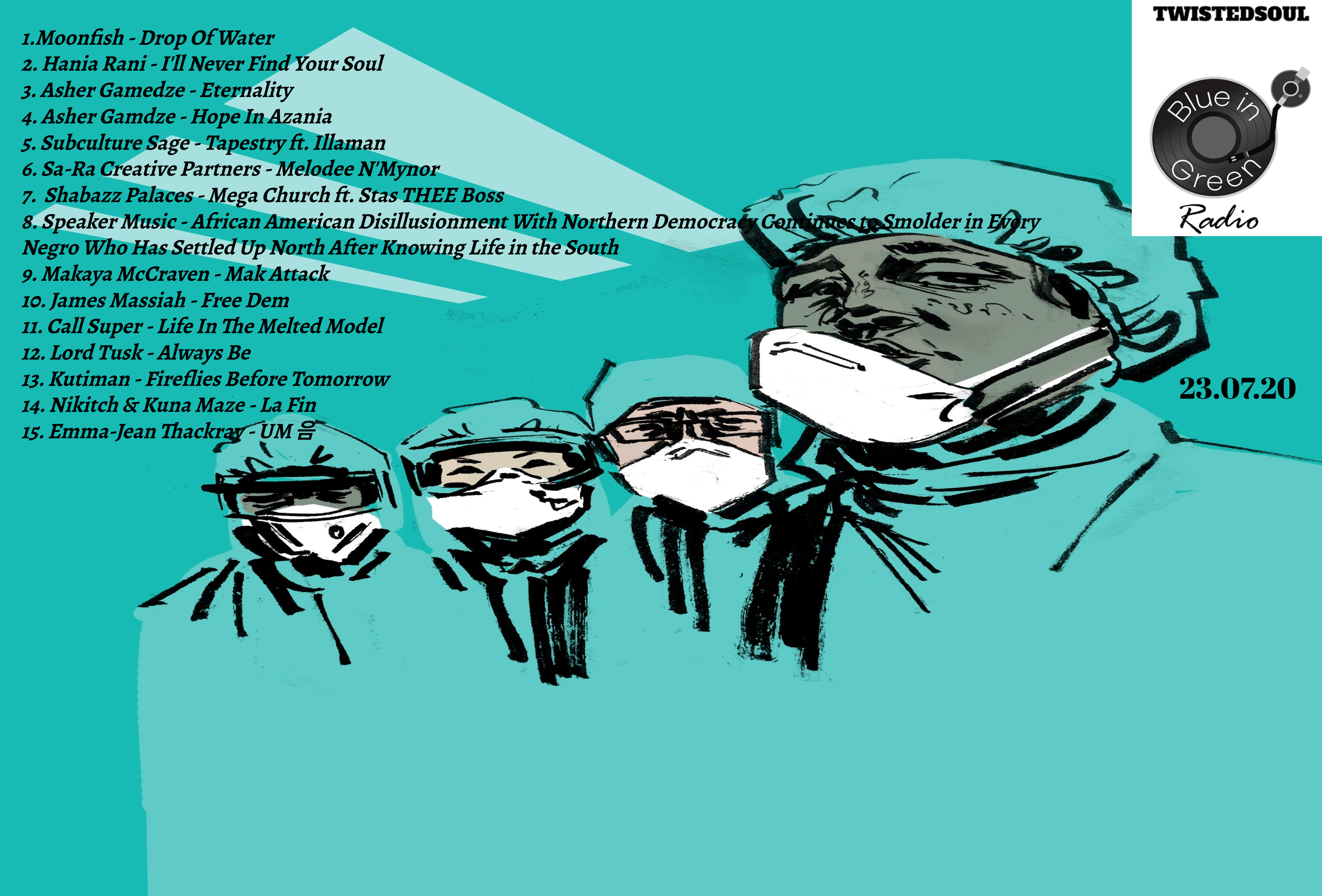 New Blue In Green Radio show.