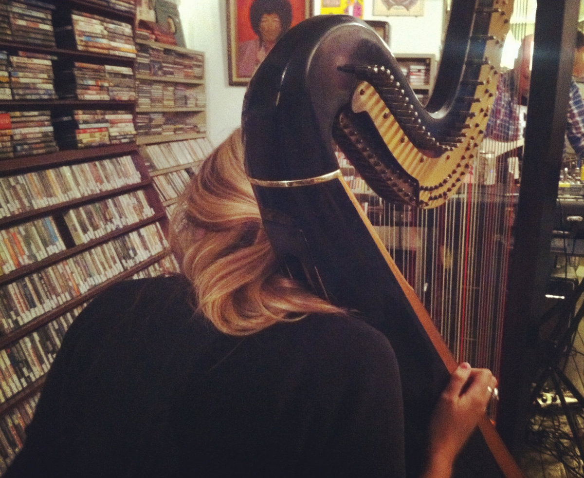 Harpist Mary Lattimore returns to Ghostly for new album, Silver Ladders.