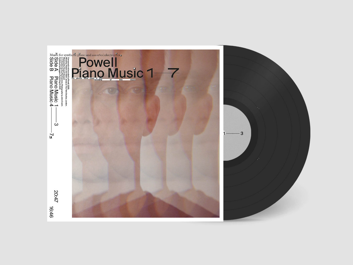 Powell is releasing a new album, called Piano Music 1-7, via Editions Mego.