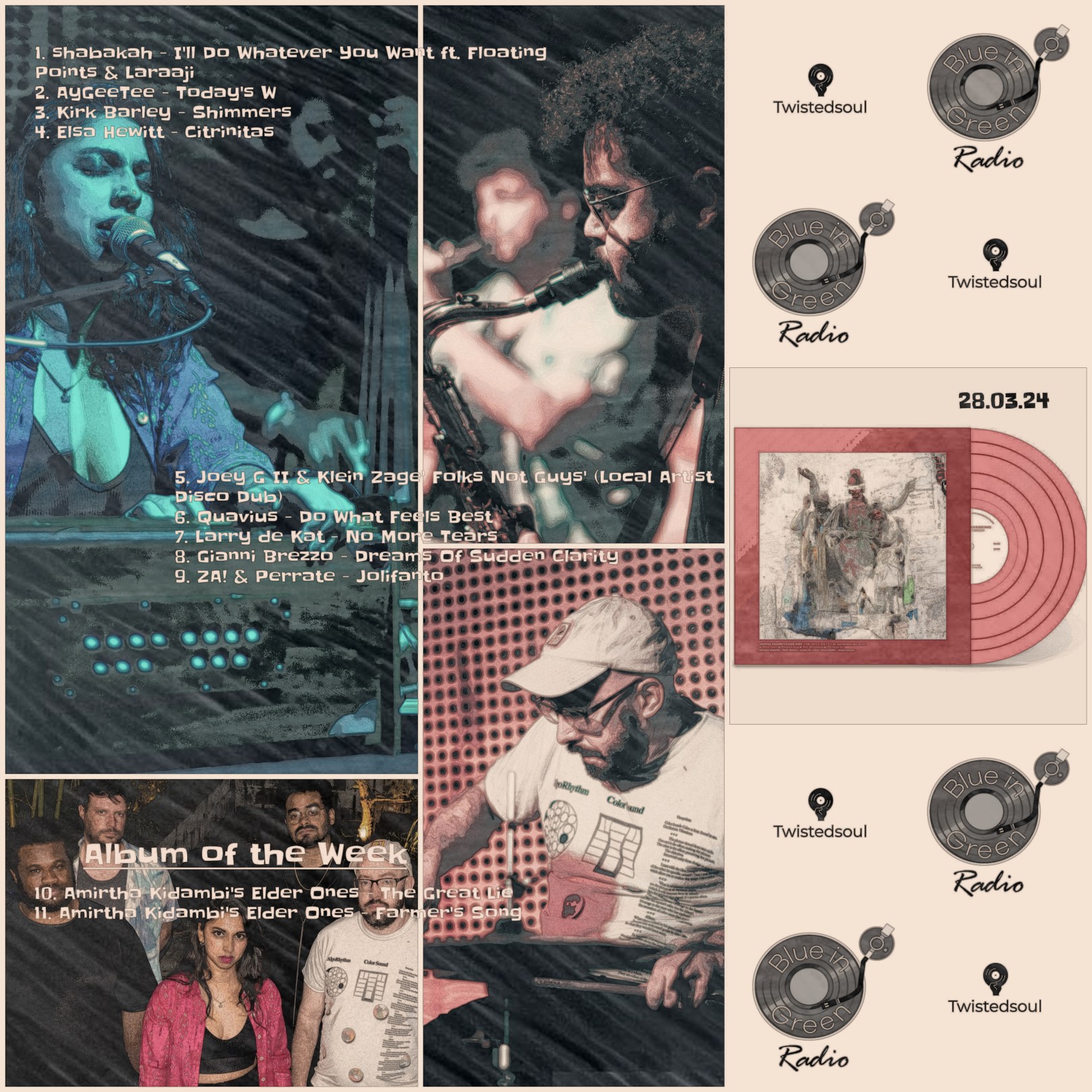 Twistedsoul on Blue-In-Green:RADIO 28.03.24